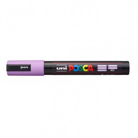 Marker Posca PC-5M, Lawendowy - 3
